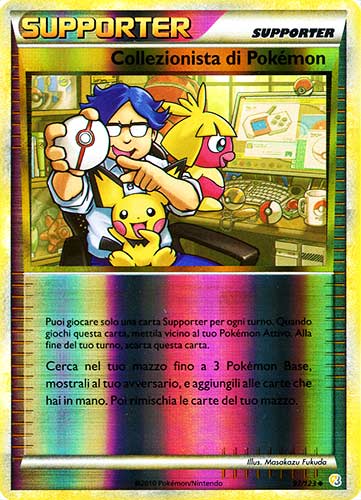 097 / 123 Collezionista di Pokemon non comune foil reverse (IT) -NEAR MINT-