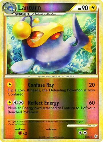 18 / 95 Lanturn rara foil reverse (EN) -NEAR MINT-