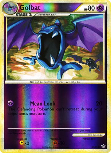 30 / 95 Golbat non comune foil reverse (EN) -NEAR MINT-