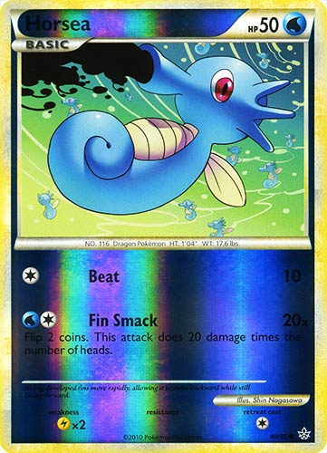 49 / 95 Horsea comune foil reverse (EN) -NEAR MINT-