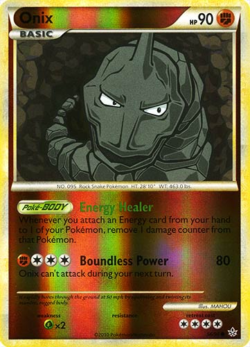 56 / 95 Onix comune foil reverse (EN) -NEAR MINT-