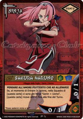 NI21 Sakura Haruno ultra rara foil -NEAR MINT-