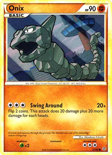 57 / 95 Onix comune (EN) -NEAR MINT-