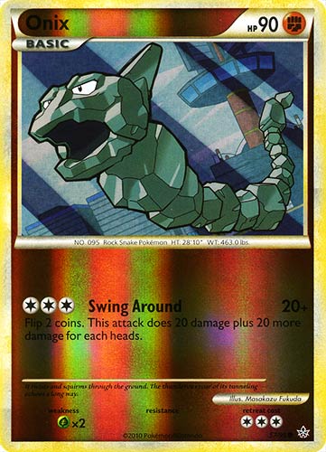 57 / 95 Onix comune foil reverse (EN) -NEAR MINT-