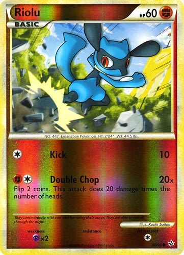 60 / 95 Riolu comune foil reverse (EN) -NEAR MINT-