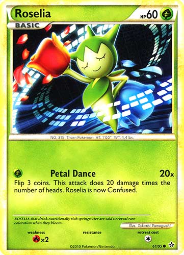 61 / 95 Roselia comune (EN) -NEAR MINT-