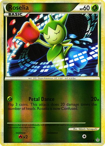 61 / 95 Roselia comune foil reverse (EN) -NEAR MINT-