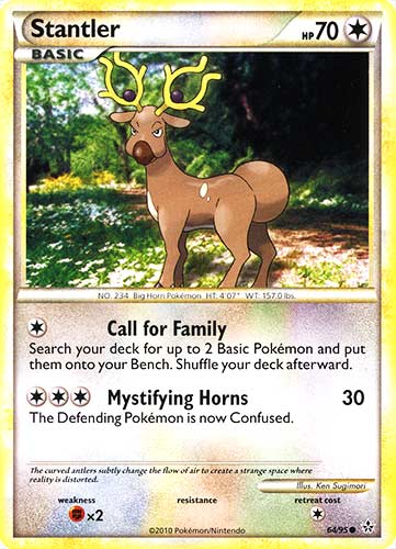 64 / 95 Stantler comune (EN) -NEAR MINT-