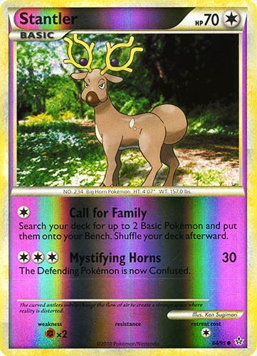 64 / 95 Stantler comune foil reverse (EN) -NEAR MINT-