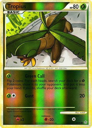 66 / 95 Tropius comune foil reverse (EN) -NEAR MINT-