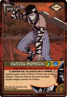 NI24 Zabuza Momoki rara foil -NEAR MINT-