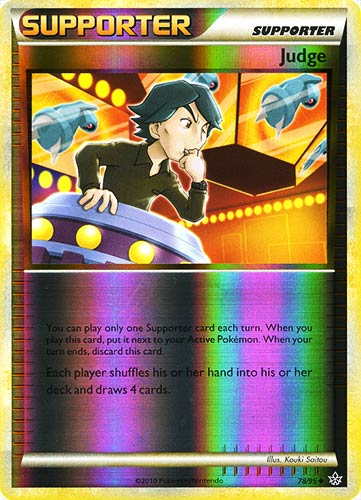 78 / 95 Judge non comune foil reverse (EN) -NEAR MINT-