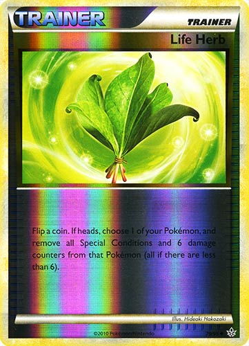 79 / 95 Life Herb non comune foil reverse (EN) -NEAR MINT-
