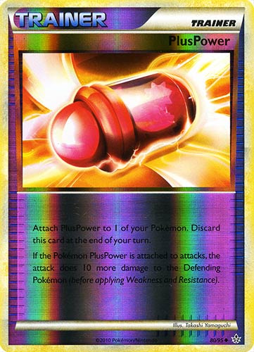 80 / 95 PlusPower non comune foil reverse (EN) -NEAR MINT-