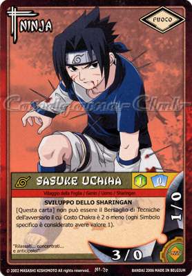 NI26 Sasuke Uchiha comune -NEAR MINT-