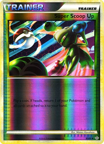 83 / 95 Super Scoop Up non comune foil reverse (EN) -NEAR MINT-