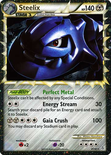 87 / 95 Steelix rara prime foil (EN) -NEAR MINT-
