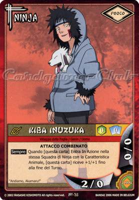 NI28 Kiba Inuzuka comune -NEAR MINT-