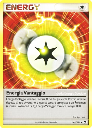 102 / 111 Energia Vantaggio non comune (IT) -NEAR MINT-