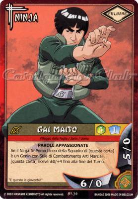 NI39 Gai Maito comune -NEAR MINT-