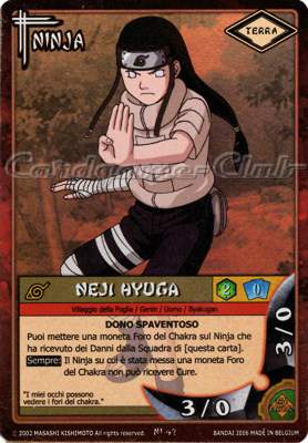 NI42 Neji Hyuga rara foil -NEAR MINT-