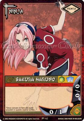 NI48 Sakura Haruno comune -NEAR MINT-