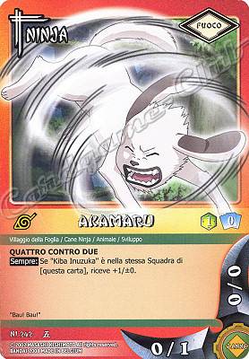 NI-242 Akamaru comune -NEAR MINT-