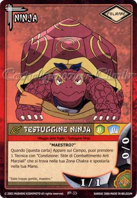 NI53 Testuggine ninja comune -NEAR MINT-