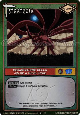 ST05 Devastazione della volpe a nove code ultra rara foil -NEAR MINT-