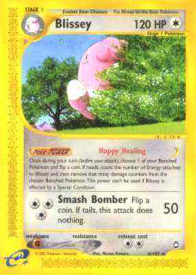 006 / 147 Blissey rara (EN) -NEAR MINT-