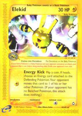 009 / 147 Elekid rara (EN) -NEAR MINT-