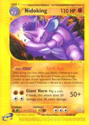 024 / 147 Nidoking rara (EN) -NEAR MINT-