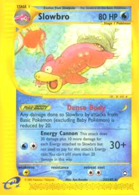 033 / 147 Slowbro rara (EN) -NEAR MINT-