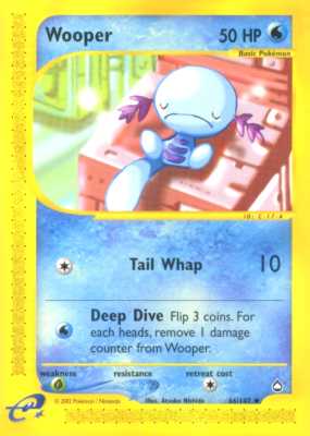 066 / 147 Wooper non comune (EN) -NEAR MINT-
