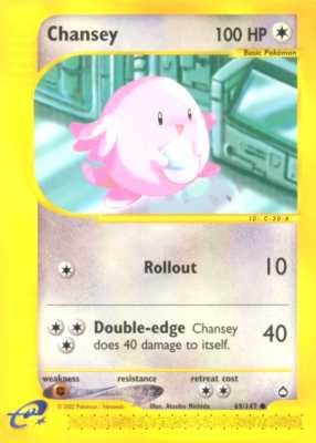 069 / 147 Chansey comune (EN) -NEAR MINT-