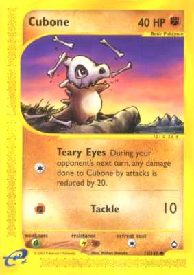 072 / 147 Cubone comune (EN) -NEAR MINT-