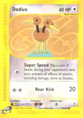 073 / 147 Doduo comune (EN) -NEAR MINT-