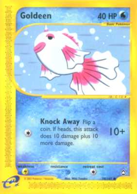 078 / 147 Goldeen comune (EN) -NEAR MINT-