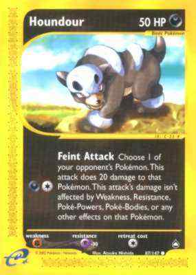 087 / 147 Houndour comune (EN) -NEAR MINT-
