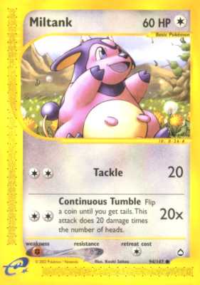 094 / 147 Miltank comune (EN) -NEAR MINT-