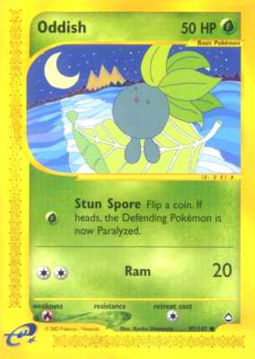 097 / 147 Oddish comune (EN) -NEAR MINT-