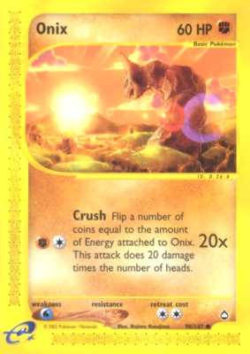 098 / 147 Onix comune (EN) -NEAR MINT-