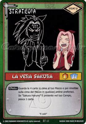 ST15 La vera Sakura comune -NEAR MINT-