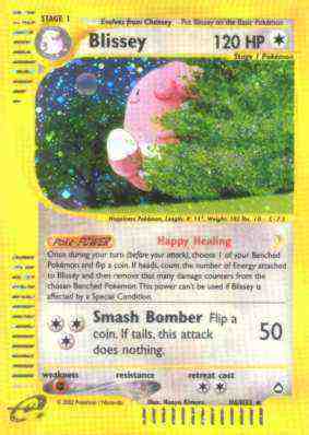 H06 / H32 Blissey rara foil (EN) -NEAR MINT-
