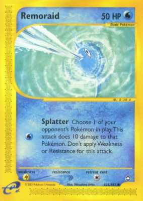 105 / 147 Remoraid comune (EN) -NEAR MINT-