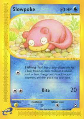 108 / 147 Slowpoke comune (EN) -NEAR MINT-