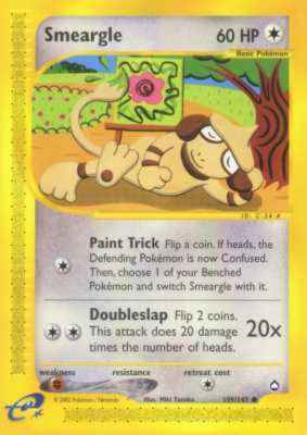 109 / 147 Smeargle comune (EN) -NEAR MINT-