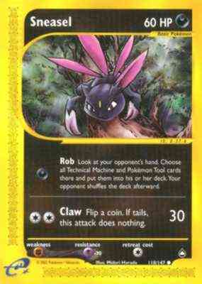 110 / 147 Sneasel comune (EN) -NEAR MINT-