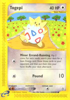114 / 147 Togepi comune (EN) -NEAR MINT-