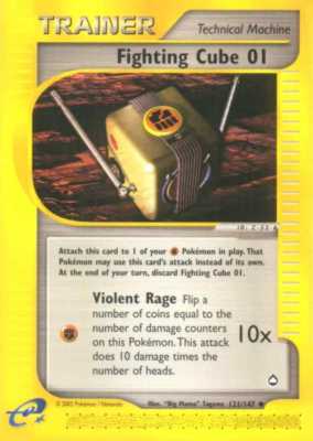 121 / 147 Fighting Cube 01 non comune (EN) -NEAR MINT-